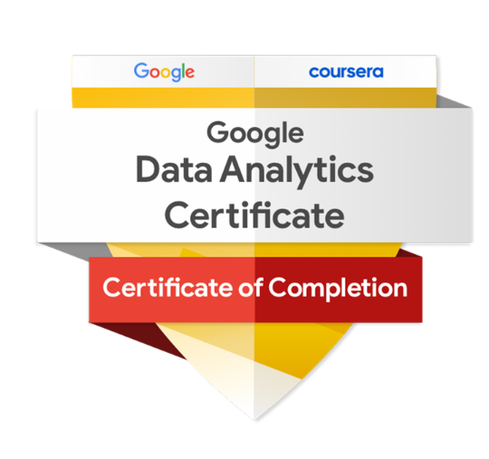Google Data Analytics Professional Certificate